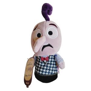 Hallmark Itty Bittys FEAR Disney Pixar Inside Out Plush Toy Tags 5.5" High New